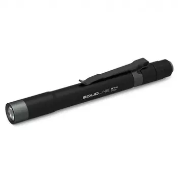 Фонарь LED LENSER Solidline ST4 (+ Антисептик-спрей для рук в подарок!)