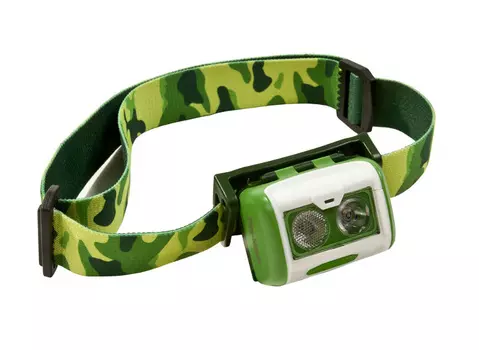 Фонарь налобный Ergate ударопрочный и водостойкий WALI, 110 люмен OLIVE GREEN, GT010052 (+ Антисептик-спрей для рук в подарок!)