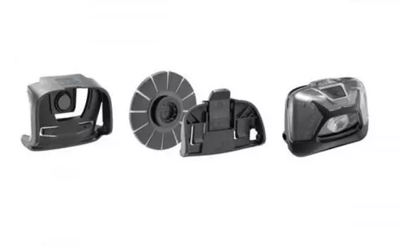 Фонарь светодиодный налобный Petzl Tactikka Adapt черный, 300 лм (+ Антисептик-спрей для рук в подарок!)