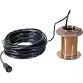 Garmin Трансдьюсер бронзовый сквозь корпус (200 KHz, 12°, глубина/температура) (Официальный дилер в России!)