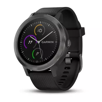 Garmin Vivoactive 3 черные с черным ремешком