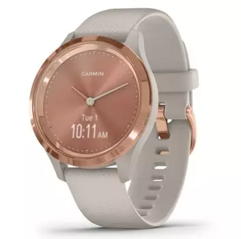 Garmin Vivomove 3S розовое золото с песочным ремешком