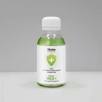 Гель с антибактериальным эффектом 100 мл Likato, (белые)