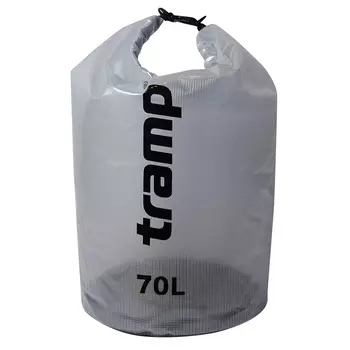 Гермомешок Tramp прозрачный 70л (+ Антисептик-спрей для рук в подарок!)