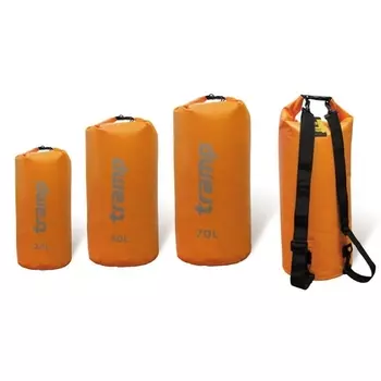 Гермомешок Tramp ПВХ 20 л (оранжевый) (+ Антисептик-спрей для рук в подарок!)