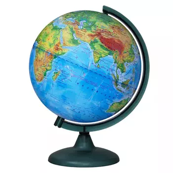 Глобус физический диаметром 250 мм