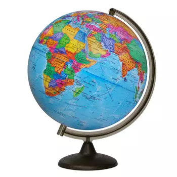 Глобус политический диаметром 320 мм, с подсветкой