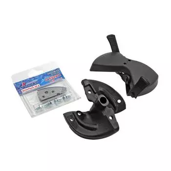 Голова режущая ледобура ICEBERG-110(R) v2.0/v3.0 (правое вращ.) в сборе (радиусные ножи + защ. футляр) (ТОНАР)