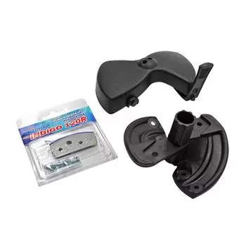 Голова режущая ледобура INDIGO-120(R) (правое вращ.) в сборе (радиусные ножи + защ. футляр) (ТОНАР)