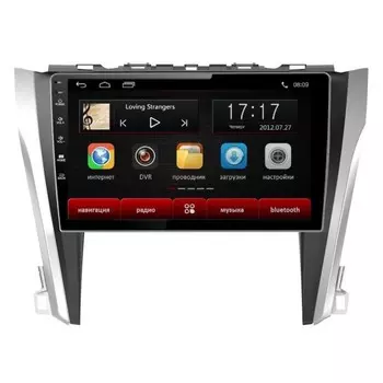 Головное устройство Subini TOY102 с экраном 10,2" для Toyota Camry 2015-2017 (+ Камера заднего вида в подарок!)