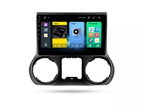 Головное устройство vomi FX367R10-MTK-LTE для Jeep Wrangler 2011-2014 (+ Камера заднего вида в подарок!)