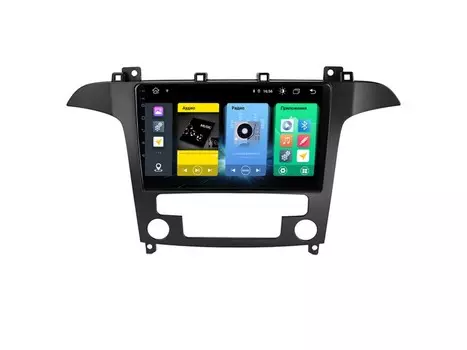 Головное устройство vomi FX435R9-MTK-LTE для Ford Galaxy 2 2006-2015, S-MAX 2006-2015 климат-контроль (+ Камера заднего вида в подарок!)
