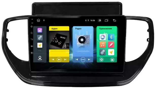 Головное устройство vomi FX473R9-MTK-LTE для Hyundai Solaris 2 рестайлинг 02.2020+ (+ Камера заднего вида в подарок!)