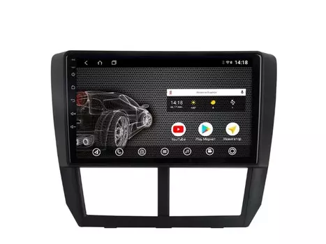 Головное устройство vomi ST438R9-T3 для Subaru Forester 3 12.2007-05.2013 (+ Камера заднего вида в подарок!)