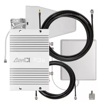 Готовый комплект усиления сотовой связи ДалCвязь DS-900/2100-23 C2 (+ Кронштейн в подарок!)