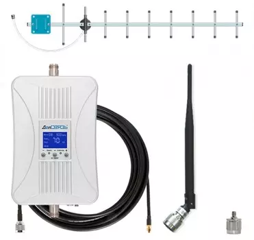 Готовый комплект усиления сотовой связи ДалCвязь DS-900-20 C1 (+ Кронштейн в подарок!)