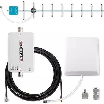 Готовый комплект усиления сотовой связи Далсвязь DS-1800-10С2 (+ Кронштейн в подарок!)
