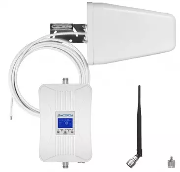 Готовый комплект усиления сотовой связи Далсвязь DS-1800/2100-17С1 (+ Кронштейн в подарок!)
