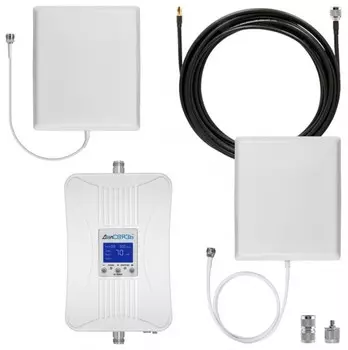 Готовый комплект усиления сотовой связи Далсвязь DS-900/1800-17С3 (+ Кронштейн в подарок!)