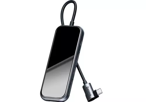 Хаб Baseus Multi-functional HUB (Type-C to 4xUSB2.0) Deep gray