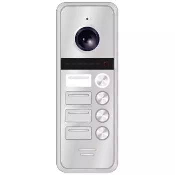 HD вызывная панель 1.3 Мп 4 абонентская Novicam FANTASY 4 HD SILVER