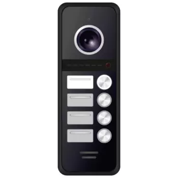 HD вызывная панель 1.3 Мп 4 абонентская Novicam FANTASY 4 HD BLACK
