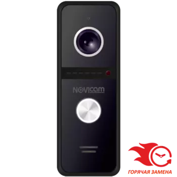 HD вызывная панель 1.3 Мп Novicam FANTASY HD BLACK (+ Автомобильные коврики в подарок!)