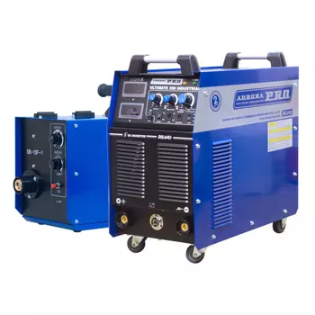 Индустриальный инверторный сварочный полуавтомат AuroraPRO ULTIMATE 350 INDUSTRIAL (MIG/MAG+MMA) (с горелкой+подающий SB-10F+пакет проводов 15м)+ аттестат НАКС 2 шт.