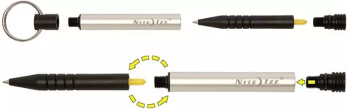 Inka ручка алюминевая, стальн.