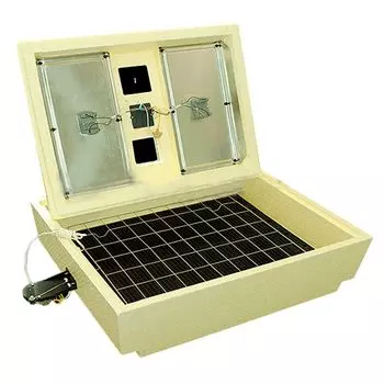 Инкубатор Золушка, 70 яиц, авт.поворот (220В/12В), в комплетке решетки для куриных и 40 гусиных яиц