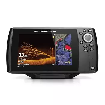 Эхолот/картплоттер Humminbird HELIX 7x CHIRP MEGA DI GPS G3N (+ Аккумулятор, зарядка и струбцина в подарок!)