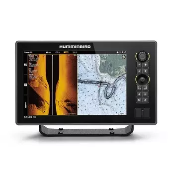 Эхолот/картплоттер Humminbird SOLIX 10 CHIRP MEGA SI+ G2 (+ Леска в подарок!)