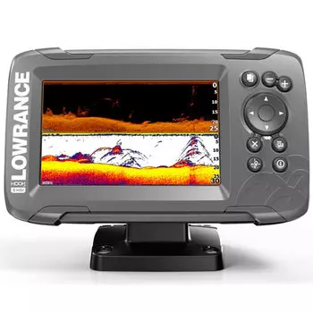 Эхолот Lowrance HOOK2-5 SplitShot US COASTAL/ROW (+ Струбцина, аккумулятор и зарядное в подарок!)