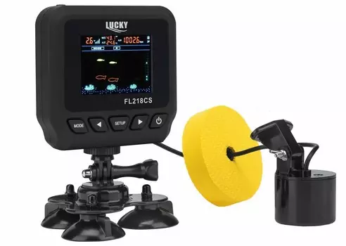 Эхолот Lucky Spider FL218CS-T (+ Антисептик-спрей для рук в подарок!)