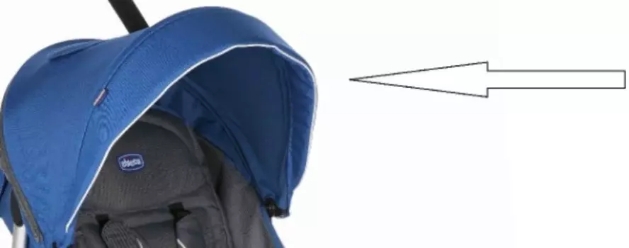 Капюшон для коляски Chicco MultiWay 2 Blue