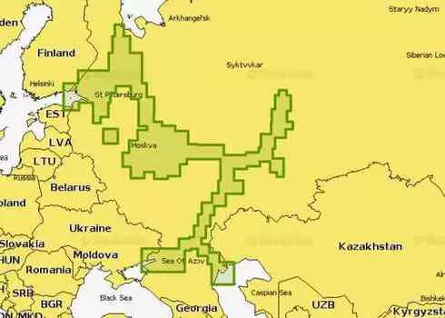 Карта Navionics Plus 52 XG