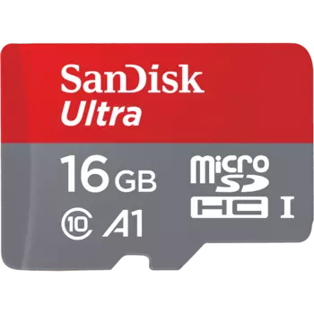 Карта памяти SanDisk MicroSDHC 16Gb Class 10