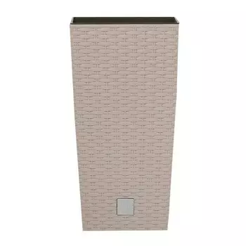 Кашпо для цветов Prosperplast Rato Square 91,5+37л, мокко