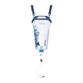 Katadyn BeFree Filter 3.0 L Gravity (фильтрующий элемент Hollow Fiber с порами 0,1 микрон; производительность 1 л/мин, вес 58 г, размер 23,2*7 см)
