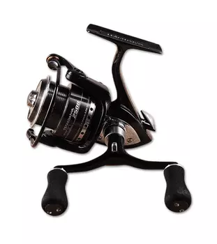 Катушка безынерционная DAIWA TD-X 2508D (двойная рукоятка) (запасная шпуля в комплекте) (+ Леска в подарок!)