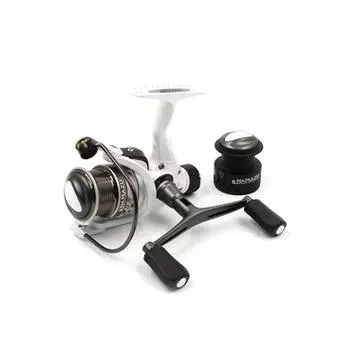 Катушка безынерционная Namazu White Fish WF2000, 4+1 подш., метал. шпуля + запасная графит. шпуля (+ Леска в подарок!)