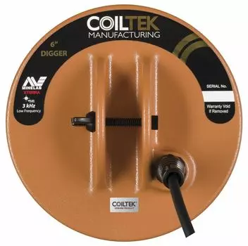 Катушка Coiltek 6" для серии X-Terra 3 кГц (+ Запасной болт крепления катушки, – пригодится!)