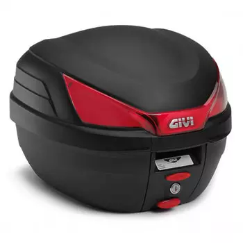 Кофр MONOLOCK 27 л Givi Black-Red (B27NMAL)