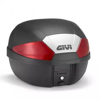 Кофр MONOLOCK 29 л Givi Black-Silver-Red (B29N2)
