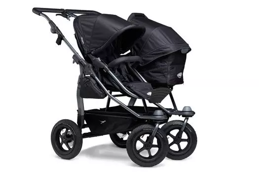 Коляска 2 в 1 TFK Duo Combi Black (+ Защитный чехол СМЕШАРИКИ в подарок!)