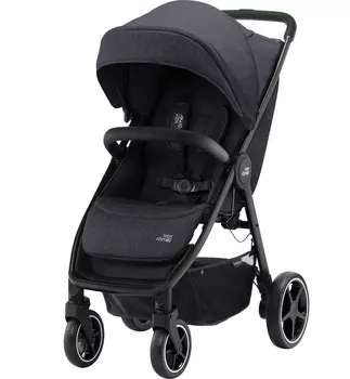 Коляска Britax Romer B-Agile R Black Shadow/Black (+ Защитный чехол СМЕШАРИКИ в подарок!)