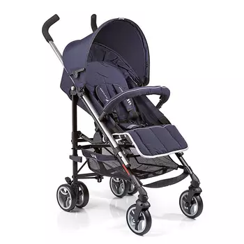 Коляска GESSLEIN S5 2+4 SPORT MARINE Т.Синий (+ Защитный чехол СМЕШАРИКИ в подарок!)