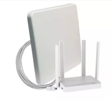 Комплект для мобильного интернета WiFi 3G/4G DS-Link DS-4G-18M L-4 (Антенна MIMO 18дБ, USB кабель 10м, роутер Wi-Fi 2.4ГГц, 5ГГц) (+ Кронштейн в подарок!)