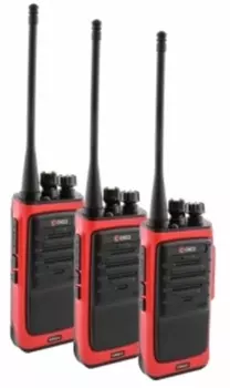 Комплект раций СОЮЗ-2х3 красный (Официальный дилер в России)