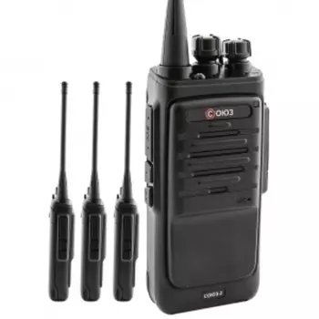Комплект раций СОЮЗ-2х4 черный (Официальный дилер в России)